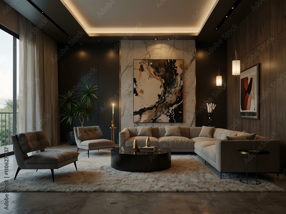 Fototapeta premium Interior design.