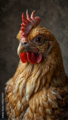 Wallpaper Mural Isa Brown chicken, a hybrid breed. Torontodigital.ca