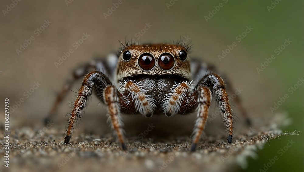 Jumping spider. Jumping spider.