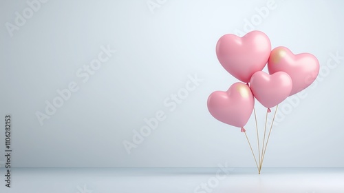 Heart balloons bring Valentine's cheer! photo