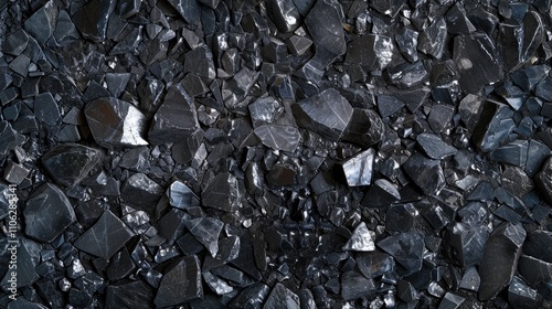 Wallpaper Mural Black granite slabs background Torontodigital.ca