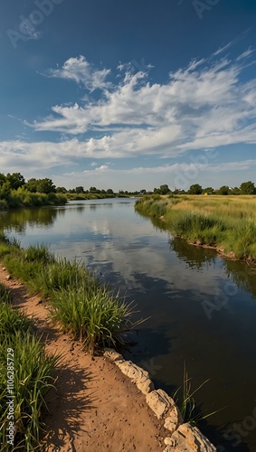 Lake Overholser Loop in Oklahoma City.