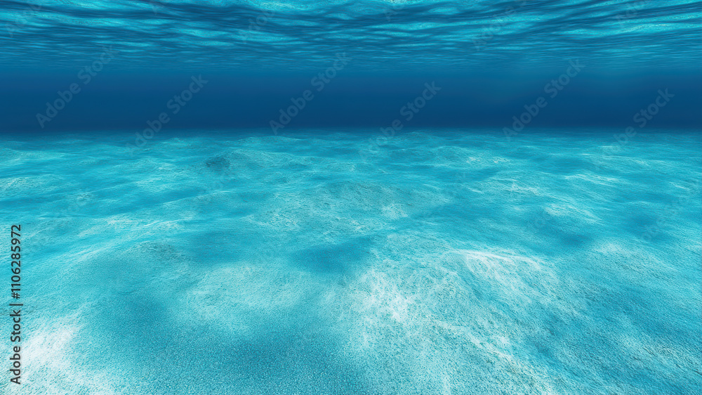 Serenity Beneath the Surface of Clear Blue Waters Inviting Exploration and Tranquility at Midday