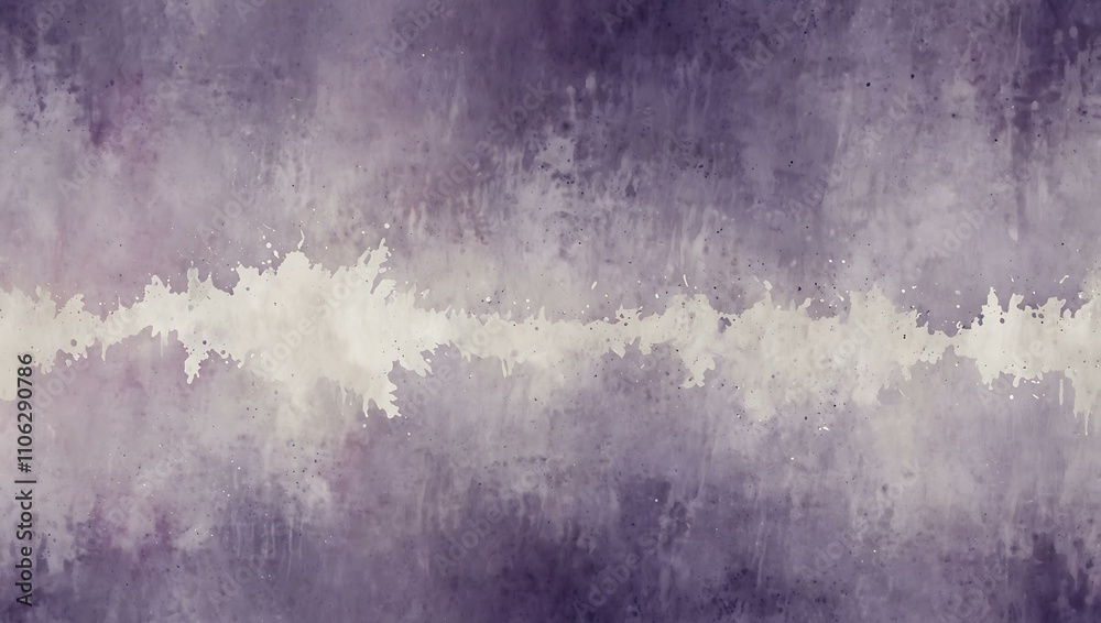 Obraz premium Lavender and white watercolor gradient texture.