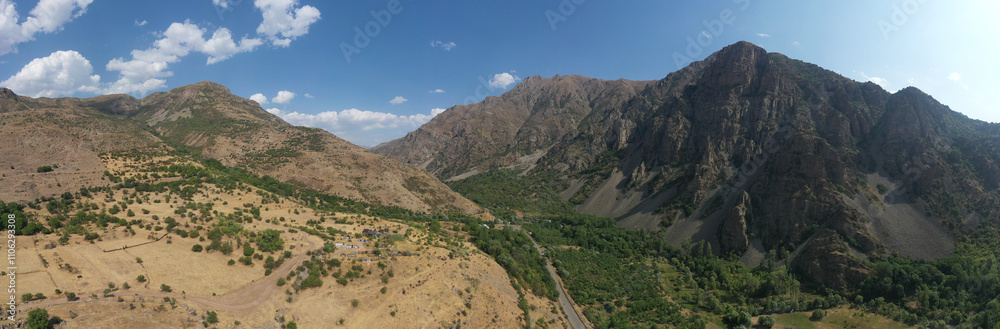 panorama of the mountains panorama of the mountains