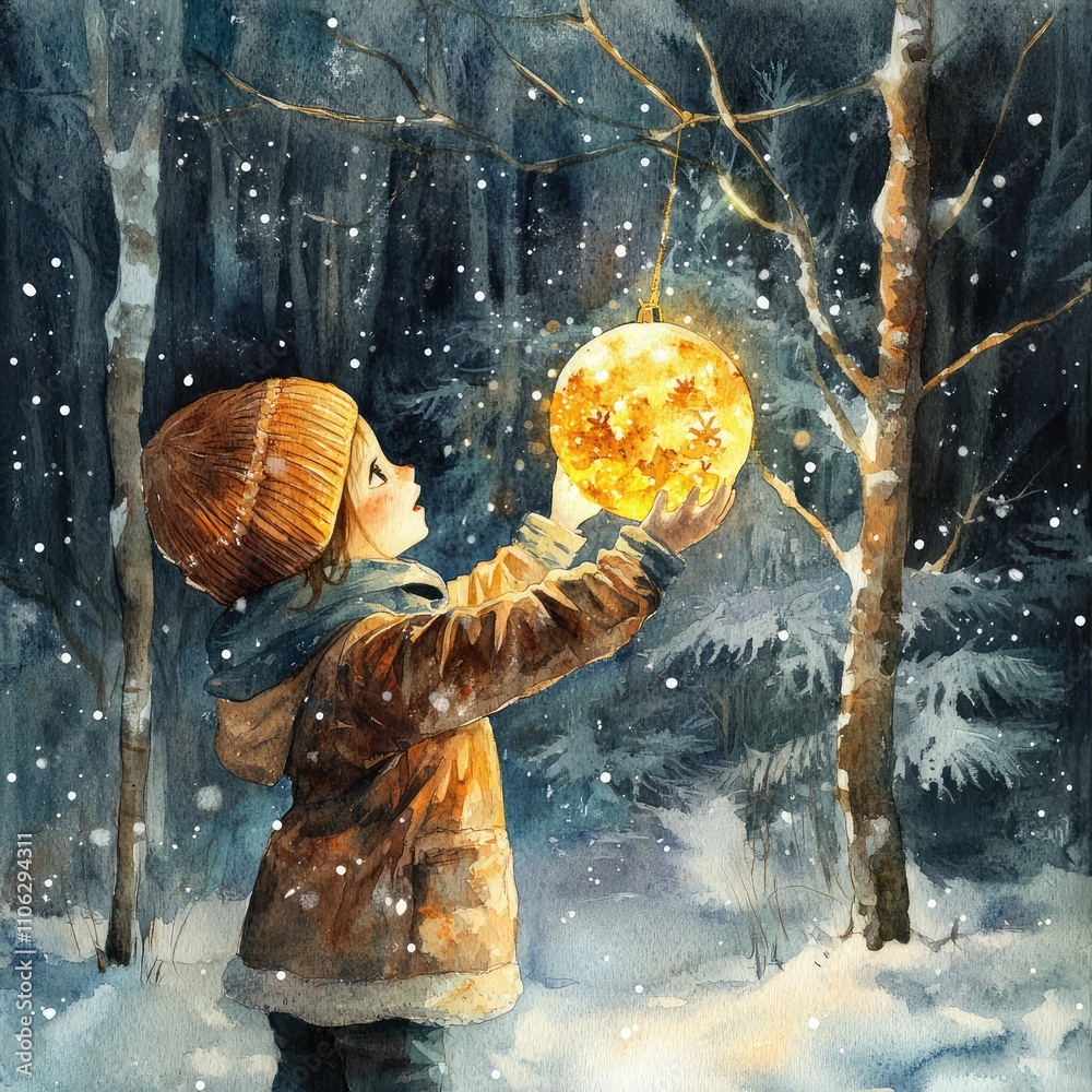 baby reaching for a golden Christmas balloon baby reaching for a golden Christmas balloon