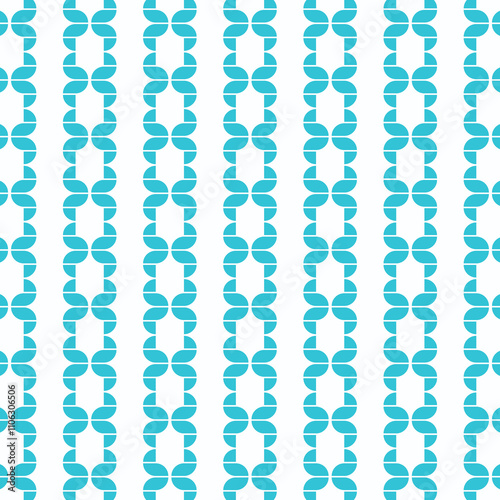 Seamless Abstract Pattern Blue Waves Background