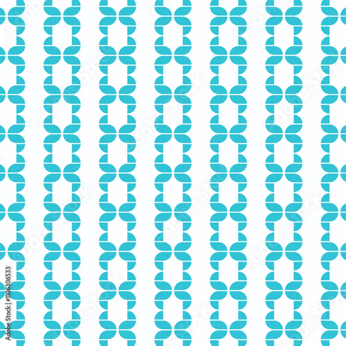 Seamless Abstract Pattern Blue Waves Background