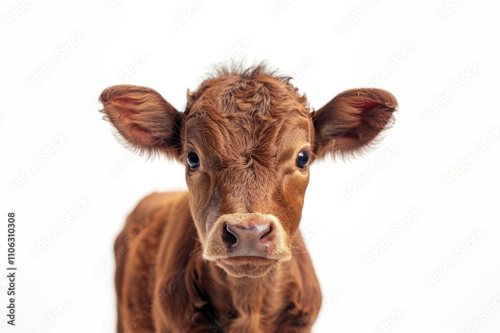 Isolated cow Isolated cow