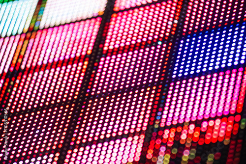  Abstract pixel art screen digital texture. LED screen on stage photo