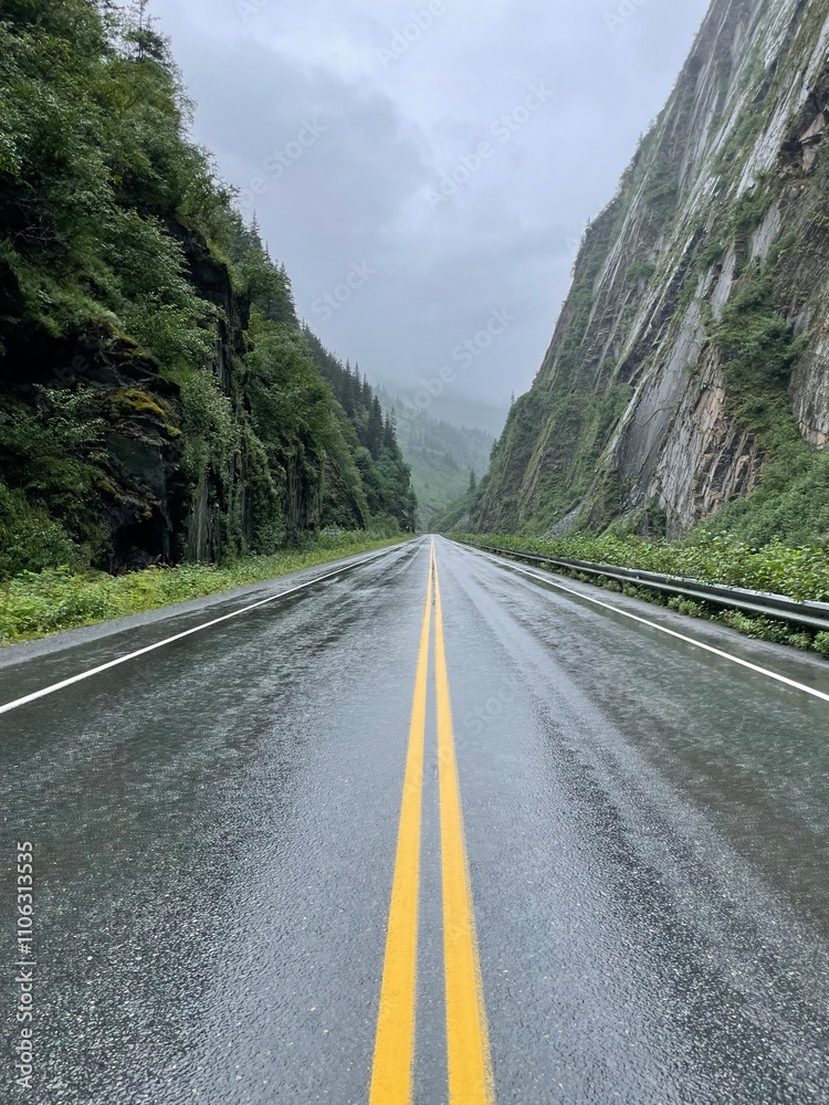 Fototapeta premium road in mountains