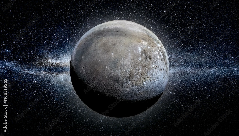 Fototapeta premium Der Merkur: Kleinster Planet unseres Sonnensystems