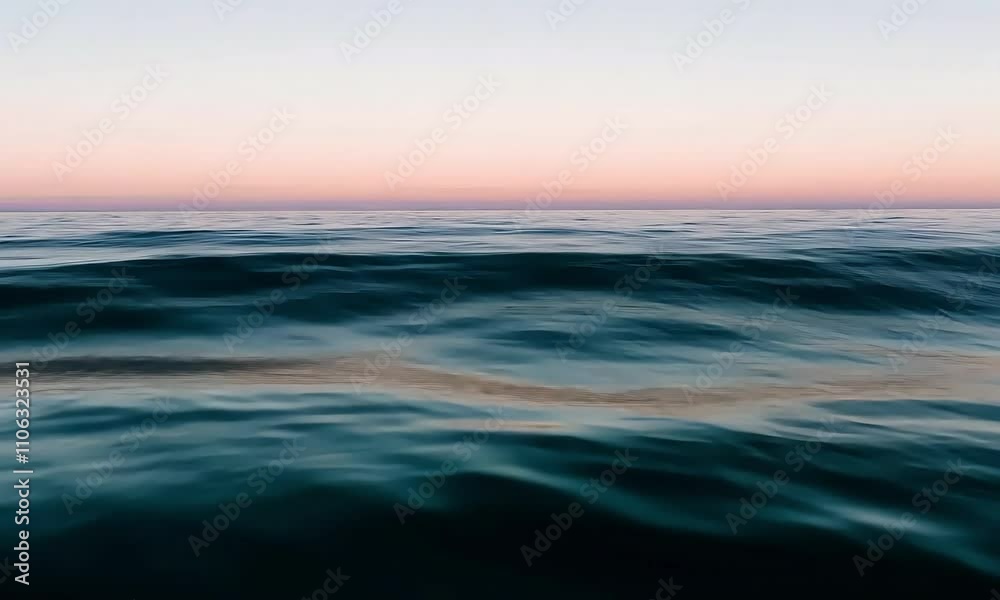 A serene seascape at dusk, showcasing gentle waves and a pastel sky, evoking tranquility and reflection. A serene seascape at dusk, showcasing gentle waves and a pastel sky, evoking tranquility and reflection.