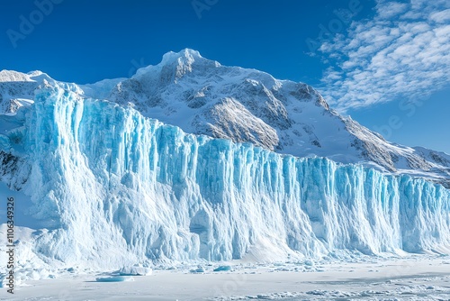 Roche moutonnee glacier photo