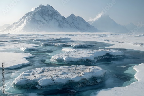 Roche moutonnee glacier photo