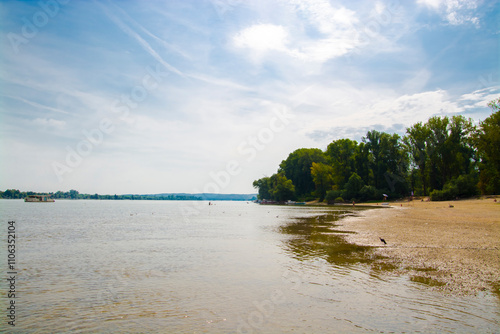 Great War Island in the Danuba river at Belgrade photo