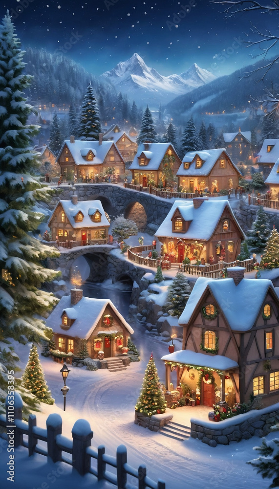 Christmas in the night Christmas in the night