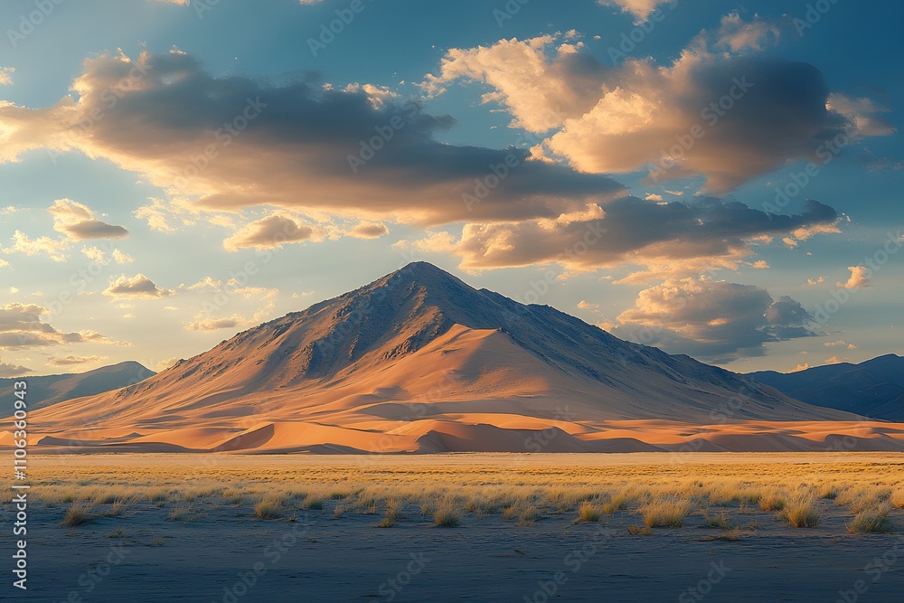 Fototapeta premium Karakum desert dunes