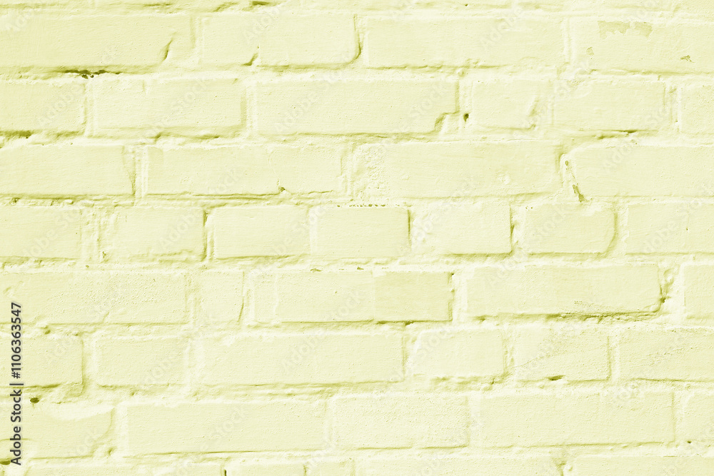 © yarbeer - Brick wall with unusual yellow bricks