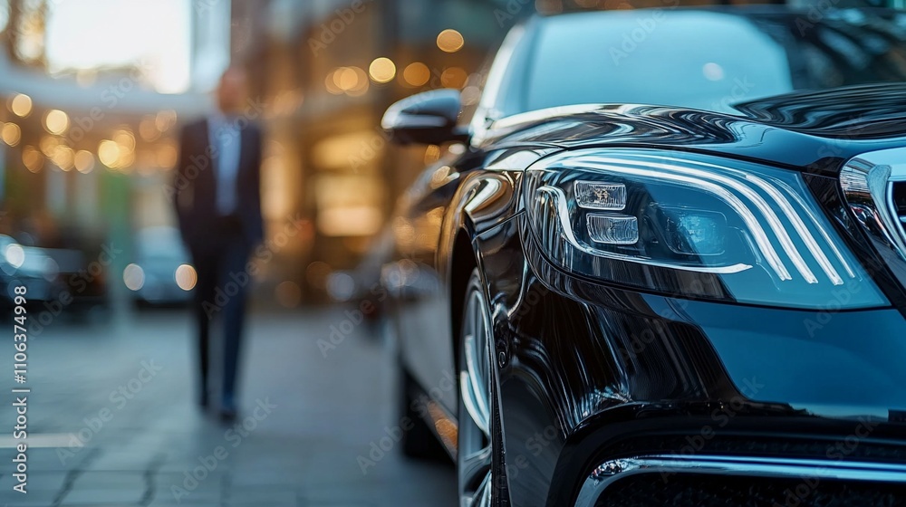 Driver near luxury car, close up. Chauffeur service. image
Driver near luxury car, close up. Chauffeur service. image
