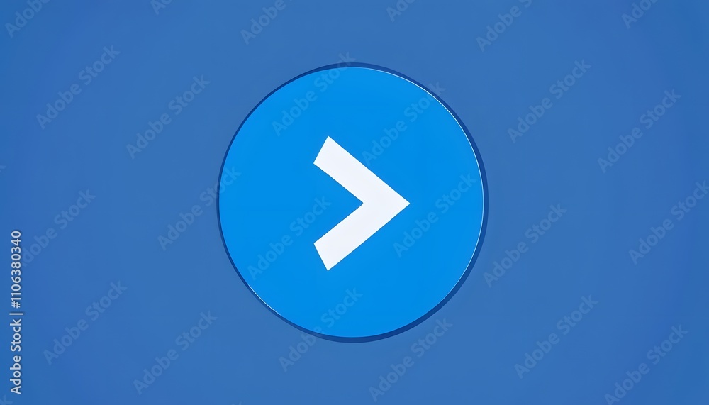 Blue Circle with White Right Arrow Traffic Sign
Blue Circle with White Right Arrow Traffic Sign