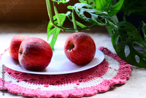 A maçã possui potássio, fibras, além de compostos antioxidantes na sua composição. Quando consumida regularmente, a maçã pode ajudar a reduzir o risco de cancer photo