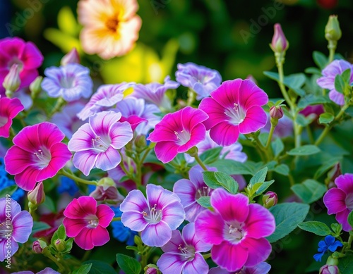 Vibrant Wildflower Garden in Bloom