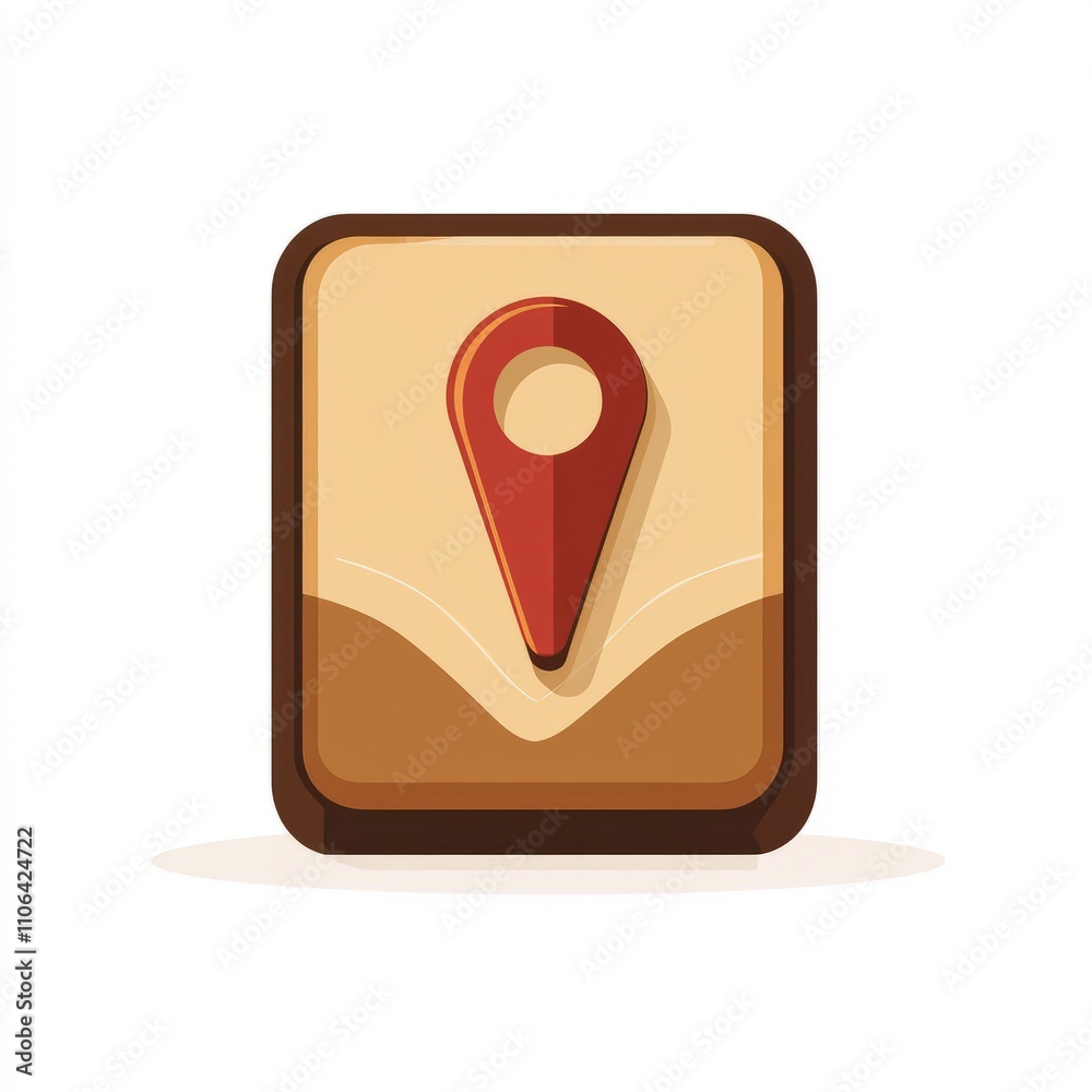 Simple Location Icon Graphic Design Simple Location Icon Graphic Design
