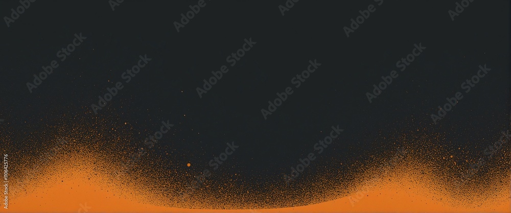 Vibrant Flowing Gradient: Dark Noisy Abstract Background with Orange and White Waves Vibrant Flowing Gradient: Dark Noisy Abstract Background with Orange and White Waves