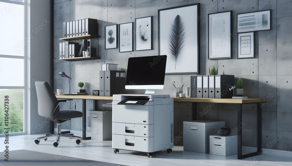 A modern home office featuring a computer, organized workspace, and stylish decor, reflecting the trend of remote work.
A modern home office featuring a computer, organized workspace, and stylish decor, reflecting the trend of remote work.