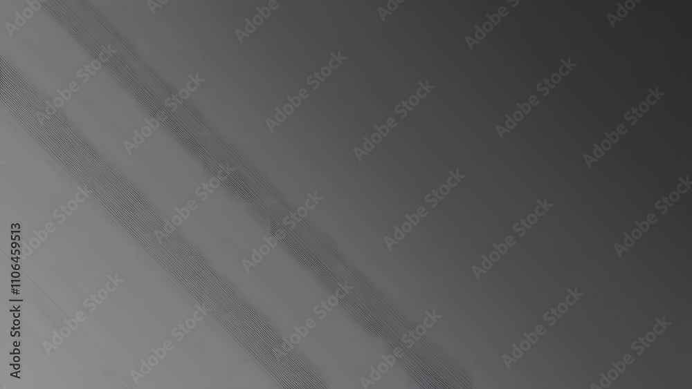 A diagonal monochrome gradient in shades of ash gray, blending into soft black edges