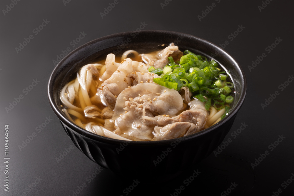 豚しゃぶ うどん 豚しゃぶ うどん