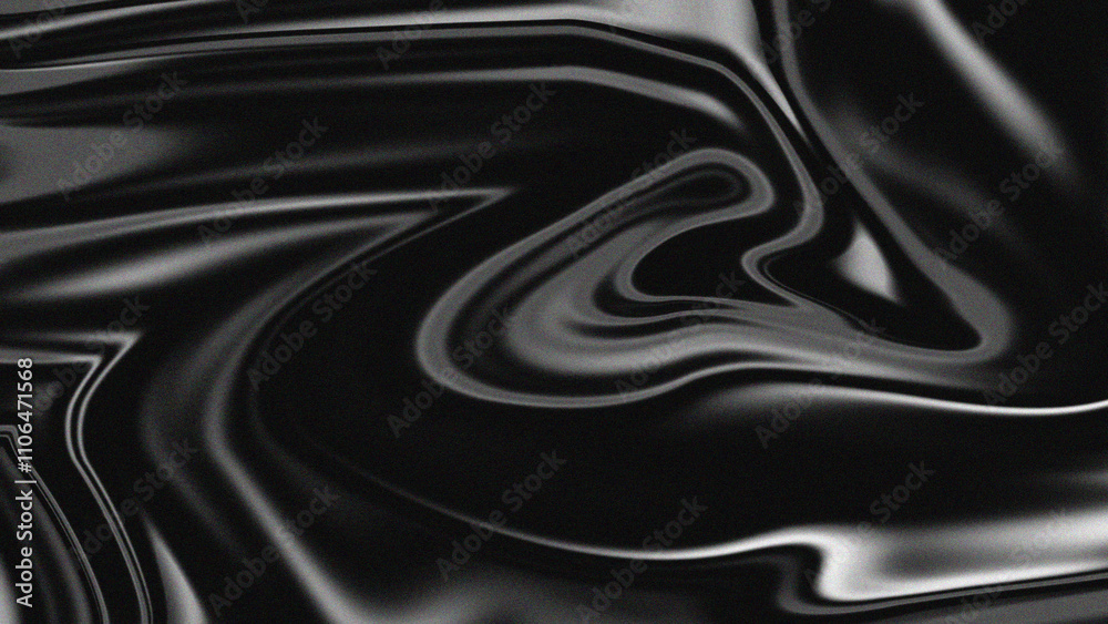 Obraz premium Abstract Black and White Grainy Gradient Background with Noise Texture Effect: Perfect for Monochrome Wallpapers, Posters, Banners, Flyers, and Cards