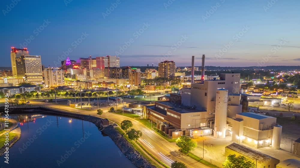 Rochester, Minnesota, USA Cityscape on the Zumbro River Rochester, Minnesota, USA Cityscape on the Zumbro River