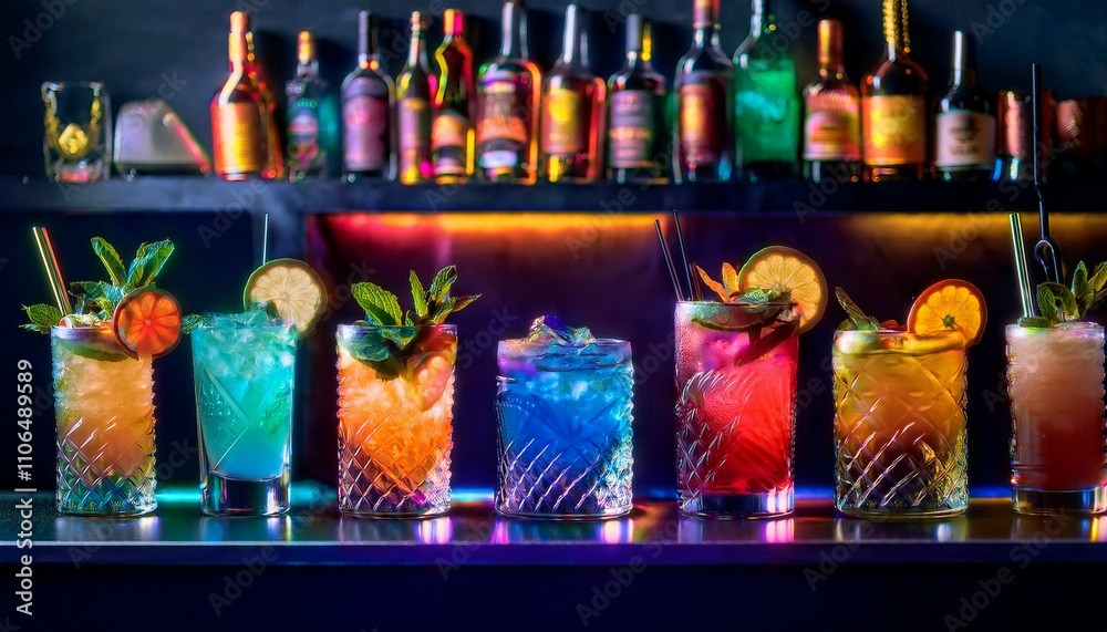 The bar's ambiance transitions seamlessly from day to night. The bar's ambiance transitions seamlessly from day to night.