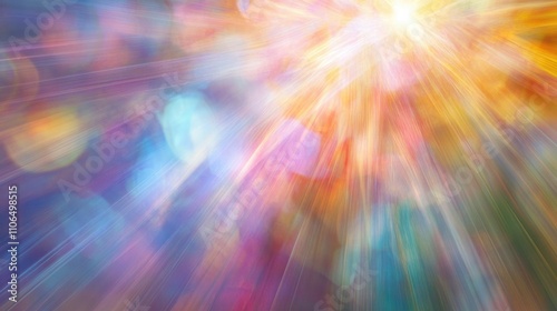 Abstract prismatic background