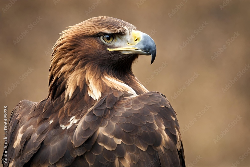 Fototapeta premium A breathtaking image of a Golden Eagle