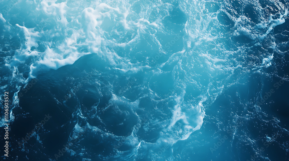 Water background, Blue water texture, surface of blue swimming pool, Spa concept background, Flat lay, top view, copy space Water background, Blue water texture, surface of blue swimming pool, Spa concept background, Flat lay, top view, copy space