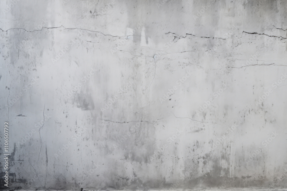 Fototapeta premium Processed collage of grey cracked stucco wall texture. Background for banner, backdrop or texture
