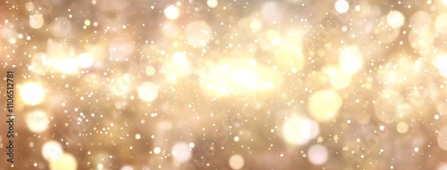 Golden Glow Soft Focus Bokeh Light Background Dreamy Beige Cream Ethereal Celebration