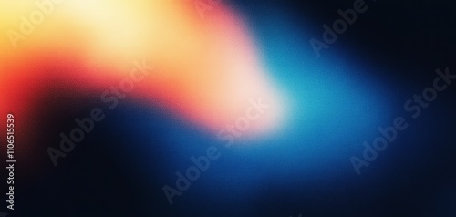 Gradient Background Abstract Digital Artwork Smooth Colorful Vibrant Blending Texture Glowing Wave photo