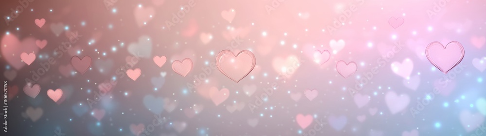 Romantic Heart Background Soft Focus Pastel Pink Blue for Valentine's Day Mother's Day Birthday Romantic Heart Background Soft Focus Pastel Pink Blue for Valentine's Day Mother's Day Birthday