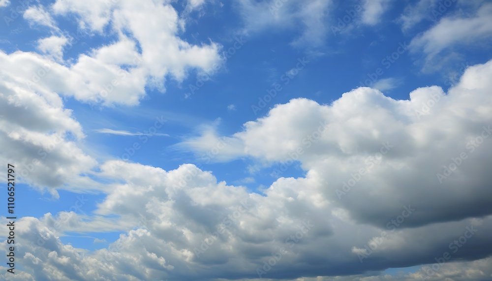 Artistic clouds in a dreamlike sky with natural beauty Artistic clouds in a dreamlike sky with natural beauty