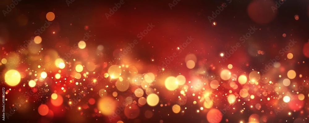 Festive Bokeh Lights Background with Warm Reds Oranges and Golds for Celebrations and Holidays Festive Bokeh Lights Background with Warm Reds Oranges and Golds for Celebrations and Holidays