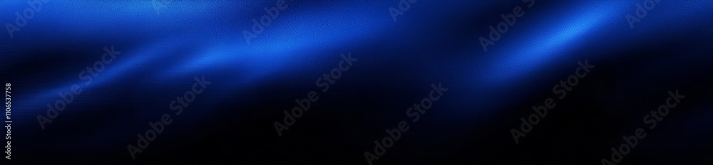 Obraz premium Elegant Blue Gradient Background with Silky Texture and Smooth Drapery Folds