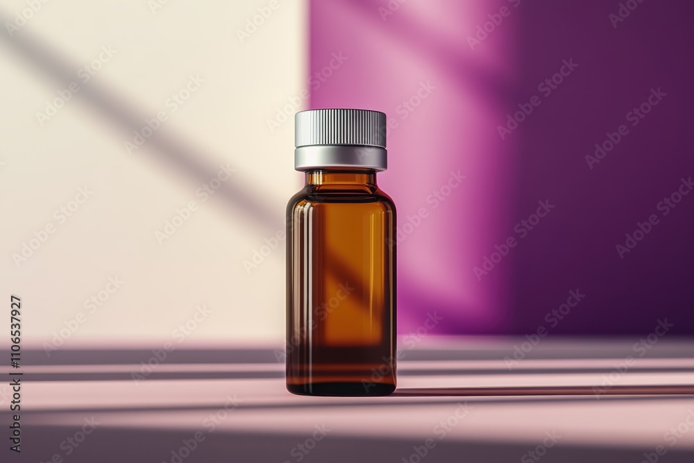 Amber Glass Medicine Bottle Amber Glass Medicine Bottle