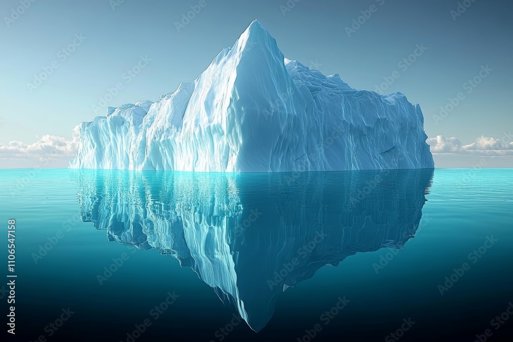 Iceberg Success Metaphor in Business Concept and Achievement Underwater Hazards Iceberg Success Metaphor in Business Concept and Achievement Underwater Hazards
