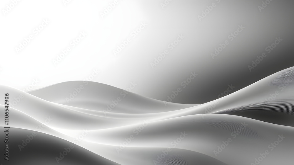 A dynamic monochrome gradient with subtle waves and transitions from light to dark gray A dynamic monochrome gradient with subtle waves and transitions from light to dark gray