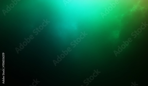 Gradient Background with Dark Teal to Bright Green Transition Soft Texture Minimal Design