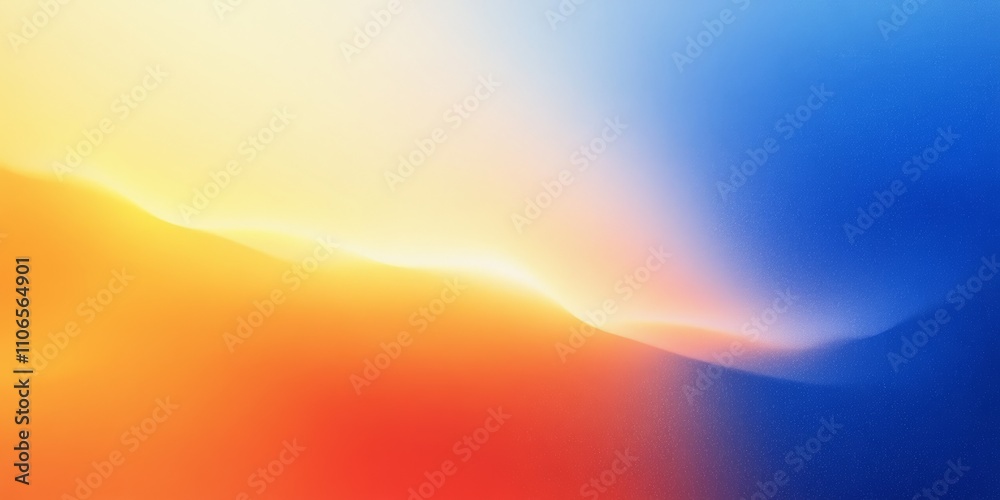 Blue Yellow Gradient Abstract Background with Grainy Texture for Poster Design Blue Yellow Gradient Abstract Background with Grainy Texture for Poster Design